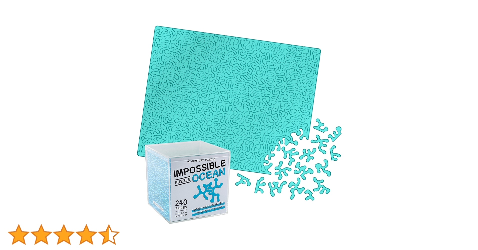 Amazon | GEMTURT Holographic Impossible Puzzle